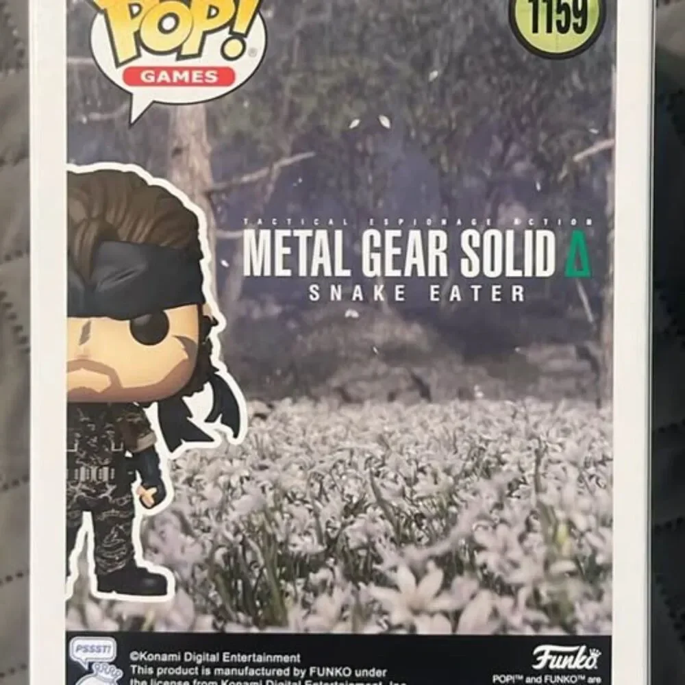 Naked Snake Big Boss Metal Gear Solid, Delta Snake Eater Funko Pop 1159